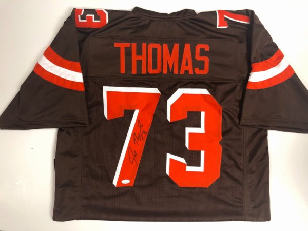 Joe Thomas Cleveland Browns Autographed Signed Jersey - JSA Authentic 