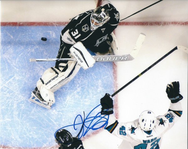 Joel Ward Autographed Signed 8X10 San Jose Sharks Photo - Autographs