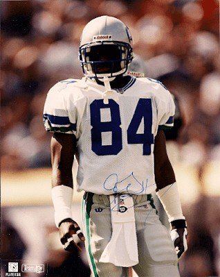 Joey Galloway Autographed Signed Seattle Seahawks Photo - Autographs 
