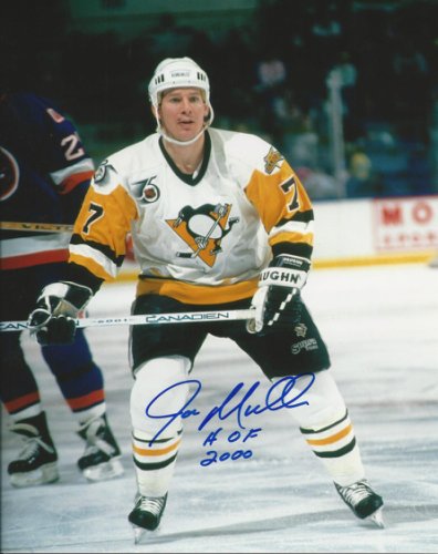 Joey Mullen Autographed Signed "HOF 2000" Pittsburgh Penguins 11X14 Photo - Autographs