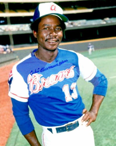 John Blue Autographed Signed Moon Odom 8X10 Atlanta Braves Photo - Autographs
