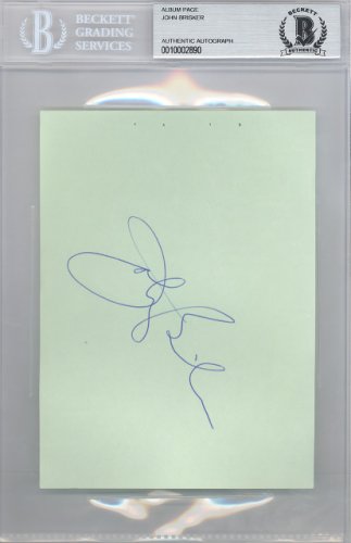 John Brisker Autographed Signed 4.5X6 Album Page Seattle Super Sonics Beckett Beckett 