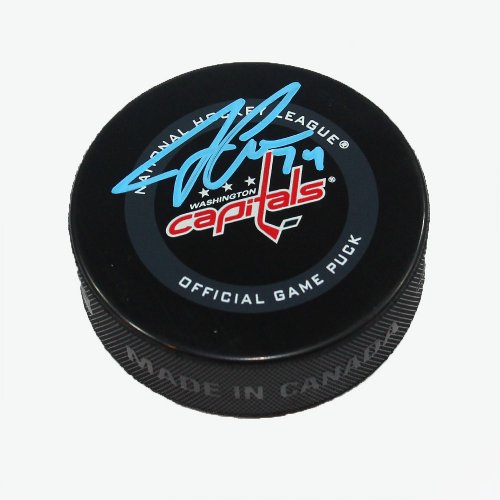 John Carlson Washington Capitals Autographed Signed Official Game Puck