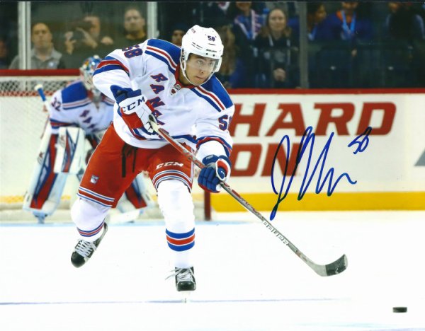 John Gilmour Autographed Signed 8X10 New York Rangers Photo - Autographs