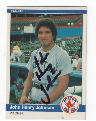 John Henry Johnson Autographed Signed 1984 Fleer Card - Autographs