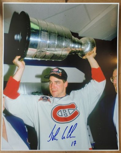 John Leclair Autographed Signed 16X20 Montreal Canadiens Photo - Autographs