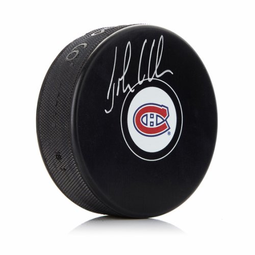 John LeClair Montreal Canadiens Autographed Signed Hockey Puck