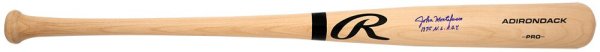 John Montefusco Autographed Signed Rawlings Pro Blonde Baseball Bat w/1975 NL ROY 