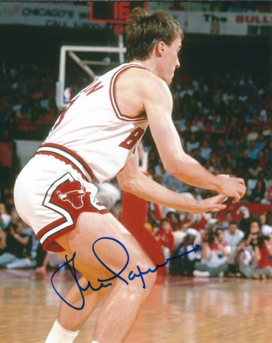John Paxson Autographed Signed 8X10 Chicago Bulls Photo - Autographs