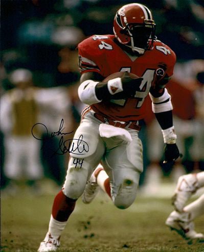 John Settle Autographed Signed Atlanta Falcons Photo - Autographs