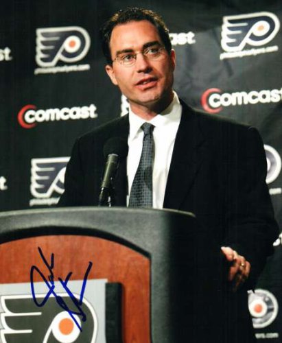John Stevens Autographed Signed Photo - Philadelphia Flyers - Autographs