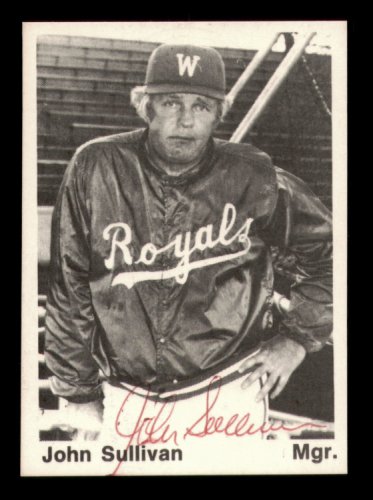 John Sullivan Autographed 1976 Tcma Card Waterloo Royals #231669