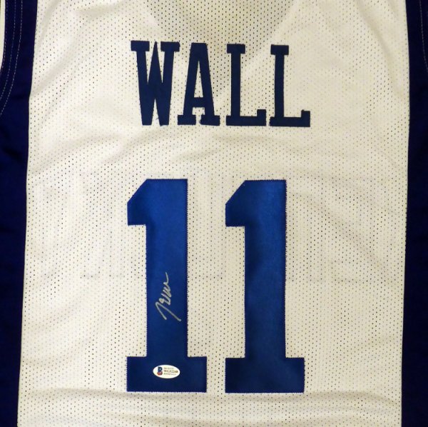 John Wall Houston Rockets Signed Autograph Custom Jersey Red Beckett  Witnessed Certified at 's Sports Collectibles Store