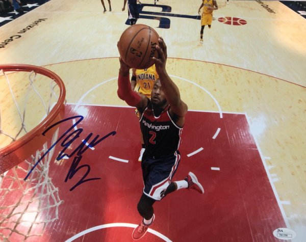 John Wall Autographed Signed Washington Wizards 11X14 Photo With JSA COA - Autographs