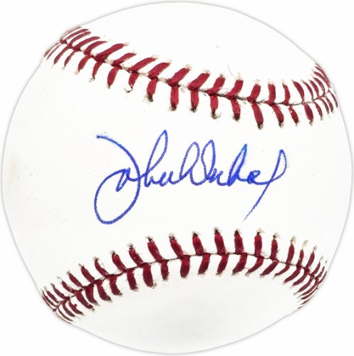 John Werhas Autographed Signed Official MLB Baseball Los Angeles Dodgers Beckett Beckett Qr #Bm25969 