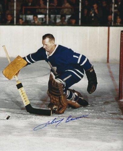 Johnny bower shop signed jersey