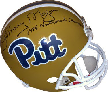 Johnny Majors Autographed Signed Pittsburgh Panthers Riddell FS Rep Helmet 1976 National Champions- JSA 
