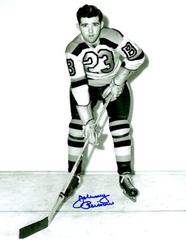 Johnny Peirson Autographed Signed 8X10 Boston Bruins Photo - Autographs 