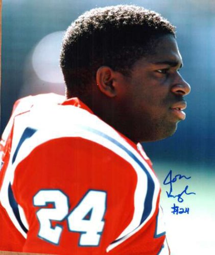 Jon Vaughn Autographed Signed New England Patriots Photo - Autographs