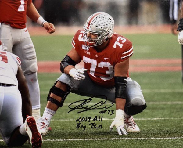 Jonah Jackson Ohio State Buckeyes 8-1 8x10 Autographed Signed Photo - Certified Authentic 