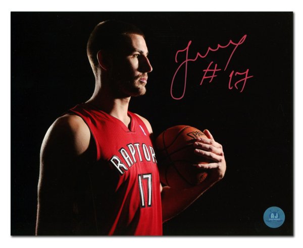 Jonas Valanciunas Autographed Signed Toronto Raptors 8x10 Photo