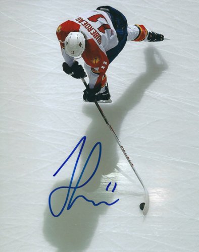 Jonathan Huberdeau Signed Calgary Flames Jersey Psa/Dna Coa Autographed
