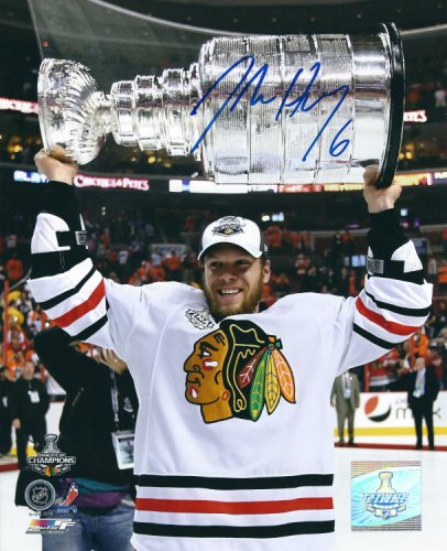Jordan Hendry Autographed Signed 8X10 Photo - Chicago Blackhawks - Autographs