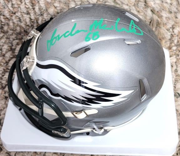 Jordan Mailata Autographed Signed Philadelphia Eagles Mini Helmet - Autographs