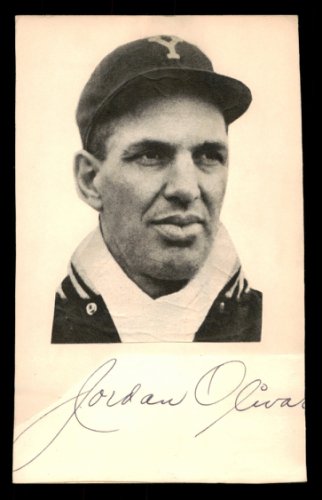Jordan Olivar Autographed Signed 4X6 Cut Signature Yale Bulldogs Football Coach #189588 