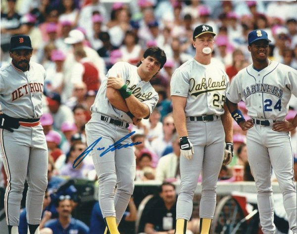 Jose Canseco Autographed Signed 8X10 Oakland A's Photo - Autographs 