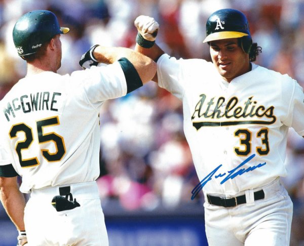 Jose Canseco Autographed Signed 8X10 Oakland A's Photo - Autographs 
