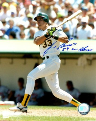 Jose Canseco Autographed Signed 8X10 Oakland A's Photo - Autographs 
