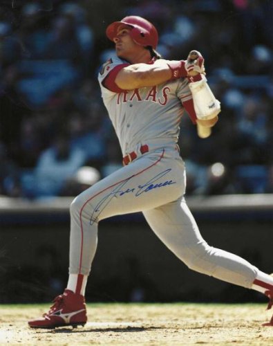 Jose Canseco Autographed Signed 8X10 Texas Rangers Photo - Autographs 
