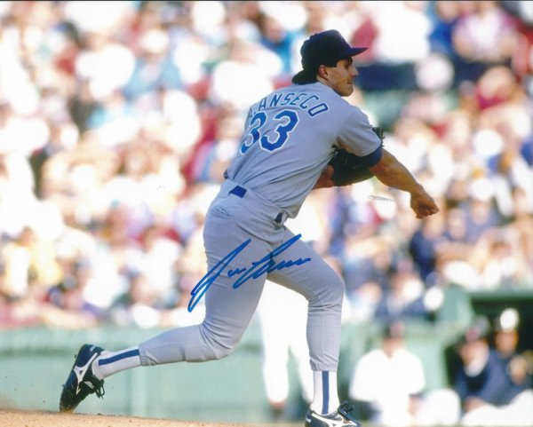 Jose Canseco Autographed Signed 8X10 Texas Rangers Photo - Autographs 