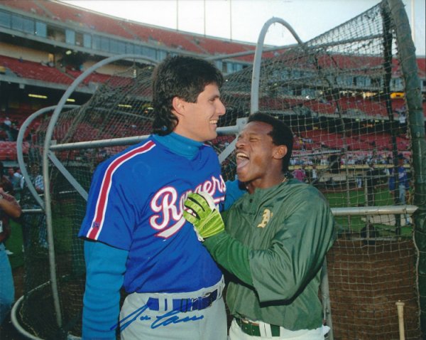 Jose Canseco Autographed Signed 8X10 Texas Rangers Photo - Autographs 