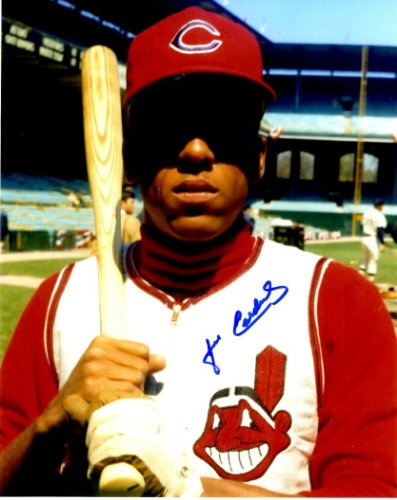 Jose Cardenal Autographed Signed 8X10 Cleveland Indians Photo - Autographs