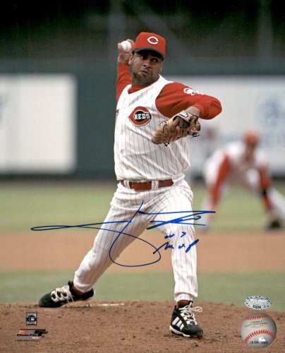 Jose Rijo Autographed 8X10 Photo Cincinnati Reds "MVP" Mcs Holo #83263