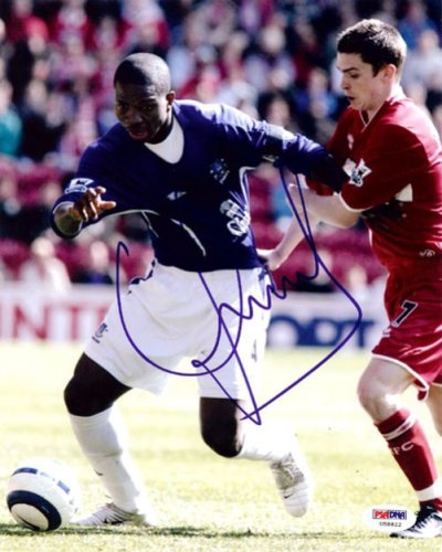 Joseph Yobo Autographed Signed 8X10 Photo Nigeria PSA/DNA 