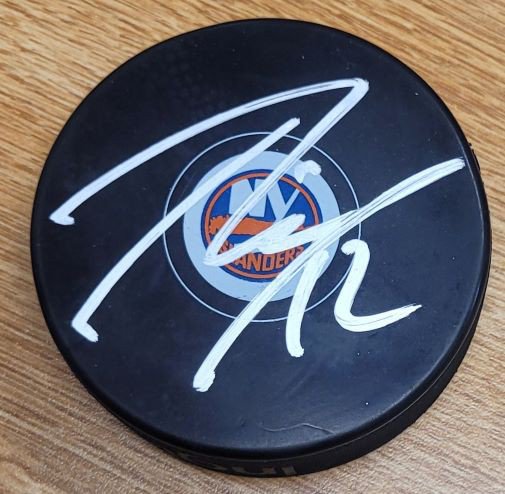 Josh Bailey Autographed Signed New York Islanders Hockey Puck - Autographs