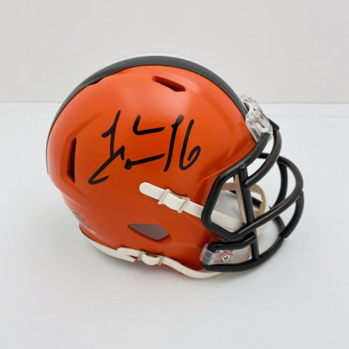 Josh Cribbs Cleveland Browns Autographed Signed Mini Helmet - Certified Authentic 