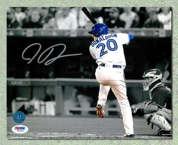 Josh Donaldson Autographed Signed Toronto Blue Jays 8x10 Photo