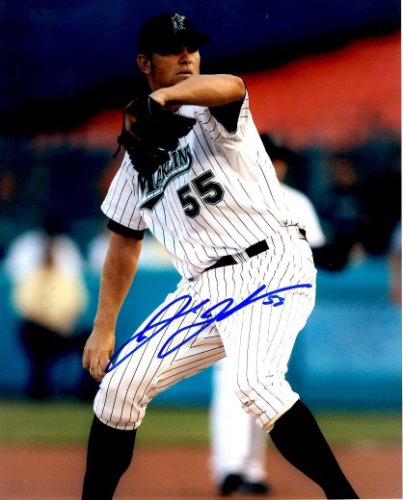 Josh Johnson Autographed Signed 8X10 Florida Marlins Photo - Autographs