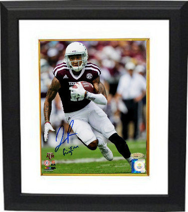 Josh Reynolds Autographed Signed Texas A&M Aggies 8x10 Photo Custom Framing w/Gig 'Em- Tri-Star Hologram 