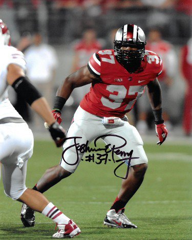 Joshua Perry Autographed Signed Ohio State Buckeyes 8x10 Photo #37 