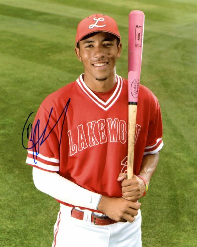 Autographed JUSTIN CRAWFORD Official Major League Baseball - Main Line  Autographs