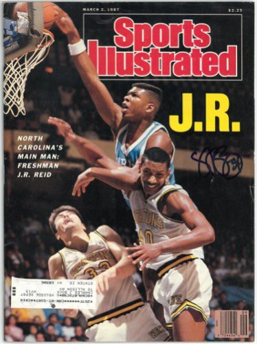 JR/J.R. Reid Autographed Signed 1987 Sports Illustrated Full Magazine 3/2/87- JSA #WP489951- North Carolina Tar Heels 