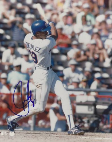 Juan Gonzalez Autographed Signed 8X10 Texas Rangers Photo - Autographs
