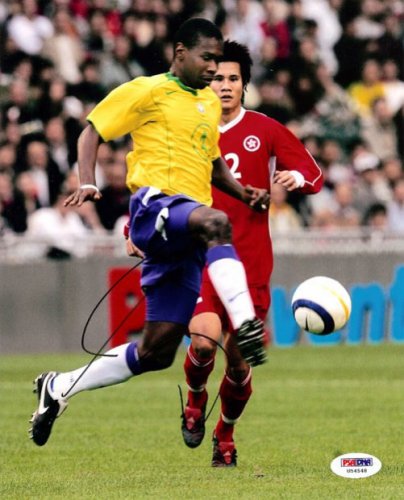 Juan Silveira Dos Santos Autographed 8X10 Photo Brazil PSA/DNA