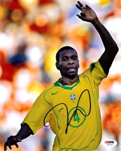 Juan Silveira Dos Santos Autographed Signed 8X10 Photo Brazil PSA/DNA 