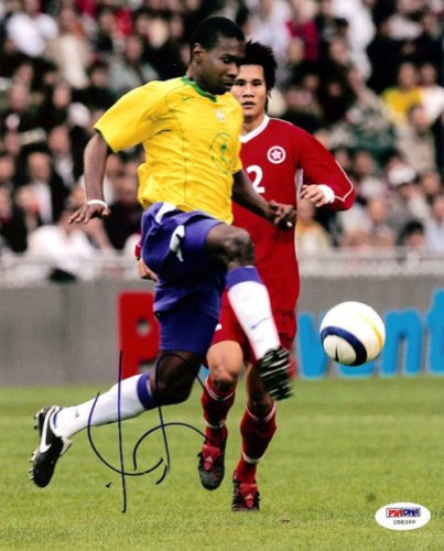Juan Silveira Dos Santos Autographed Signed 8X10 Photo Brazil PSA/DNA 